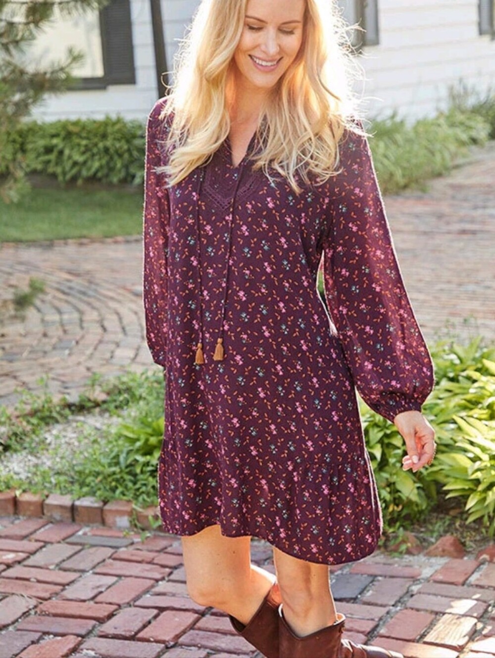 Matilda Jane Local Luxuries Long Sleeve Mini Dress